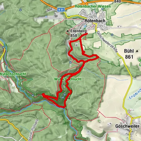 Premium Hiking Trail - Rötenbach Gorge