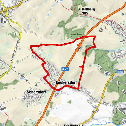 Leukersdorf s výhledem