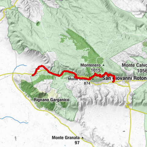 Erzengel Michael Weg, Etappe 24: Santa Maria di Stignano - San Giovanni Rotondo