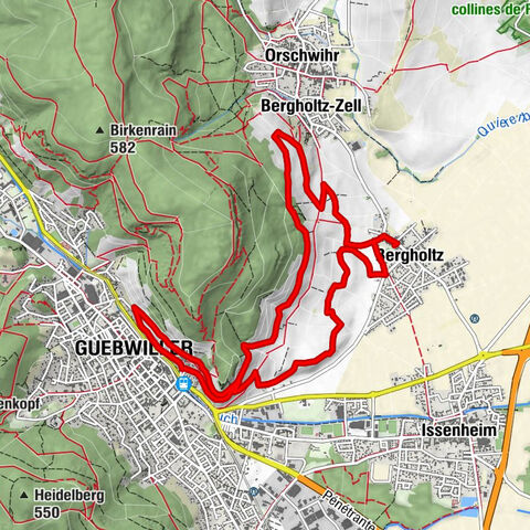 Mountain bike route: Oelberg circuit