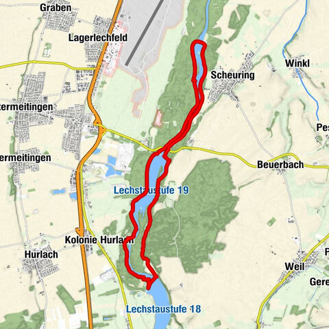 Schwabstadl Lechstaustufe 18/19/20
