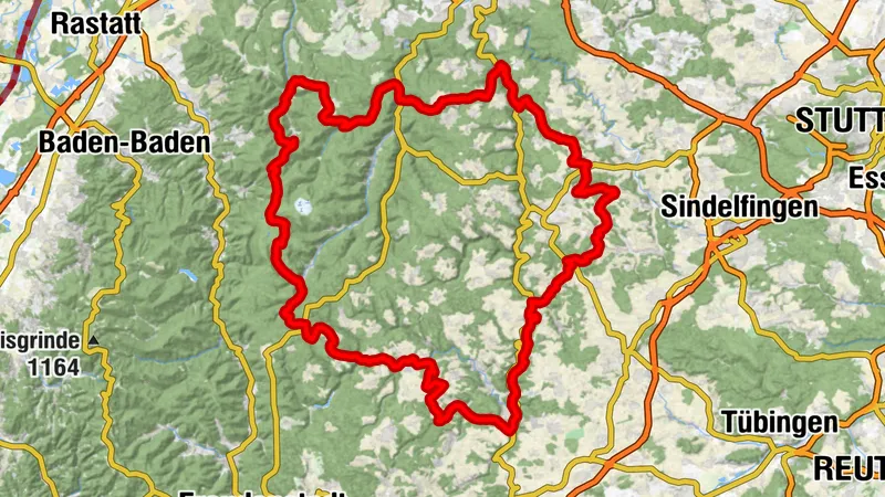 Anniversary county round trip by bike