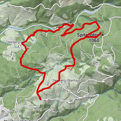 St. Georgen: Cultural hiking trail Spitzelofen