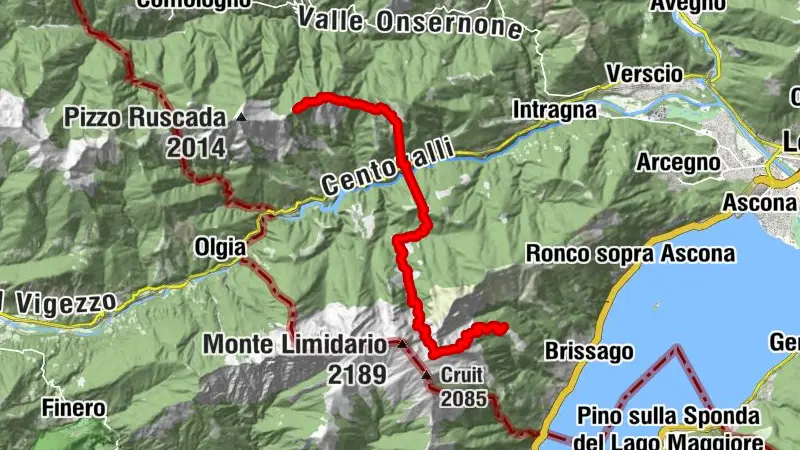 Maggiore Trekking Stage 4: Rifugio Corte Nuovo-Mergugno