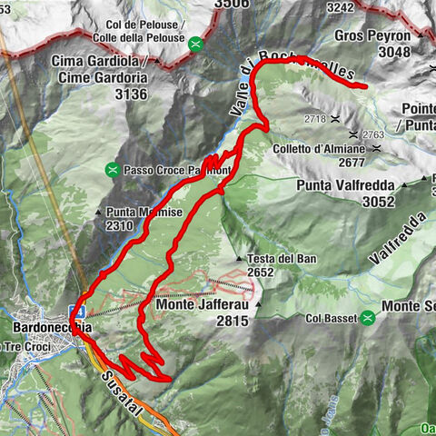 BARDONECCHIA Decauville Loop - Scarfiotti Refuge