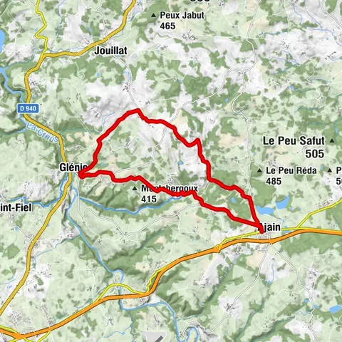 Glénic / Ajain Boucle Locale 6