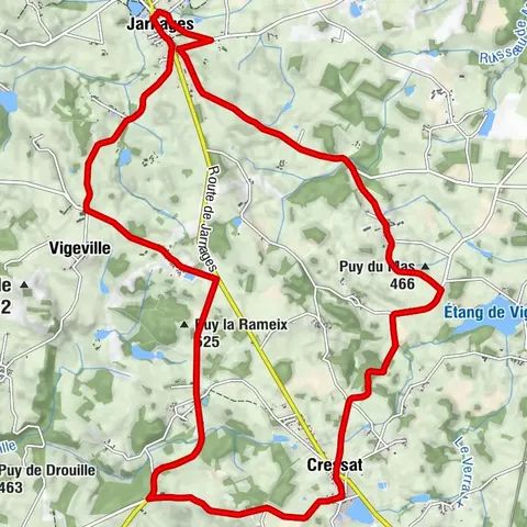 Boucle à vélo N°21 : Un concentré de Creuse