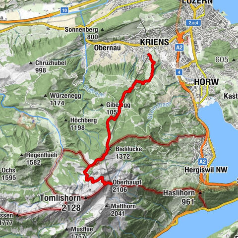 Kriens - Restaurant Burestübli - Oberhaupt - Esel