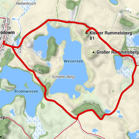 Brodowin - Pehlitz - Kleiner Rummelsberg