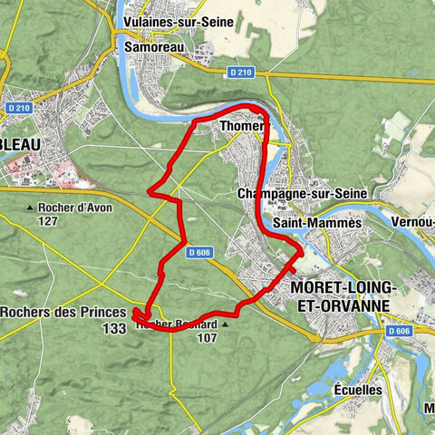 Les Petits Plats de Cordelia - Thomery - Rochers des Princes - Moret-Loing-et-Orvanne