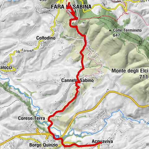 Monte Buzio - Fara in Sabina - Agriturismo e frantoio Palmieri - Acquaviva
