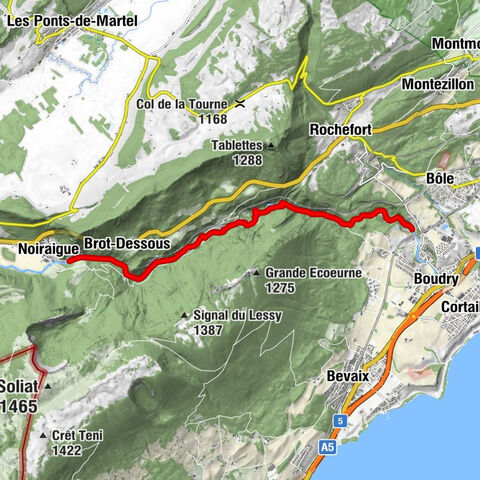 Boudry - Baume du Four - Grotte de Vert - La Femme de Lot