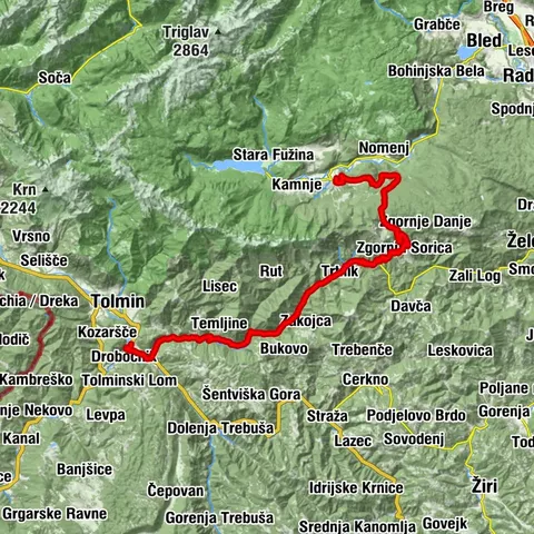 From Bohinj to the Soča Valley