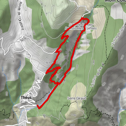 Demoiselles coiffées de Théus