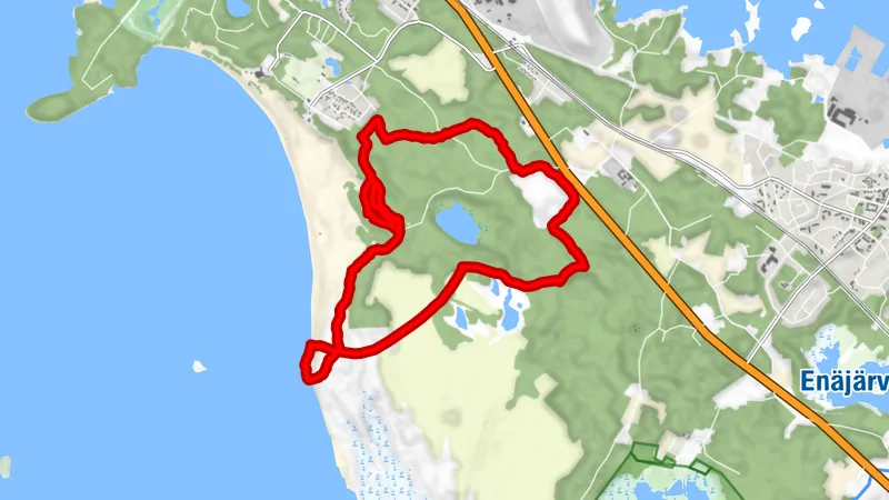 Munakarin kierros in Yyteri (MTB)