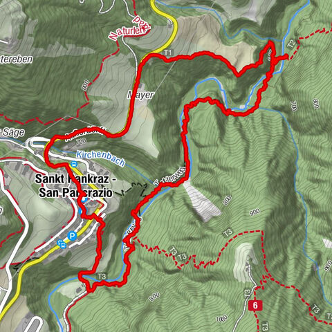 Trifterweg durch die Gaulschlucht