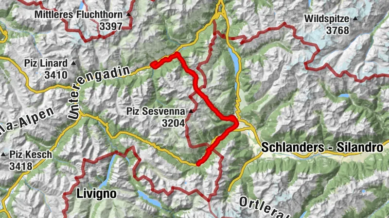 32.02 Scuol–Sta. Maria, Trans Altarezia Bike