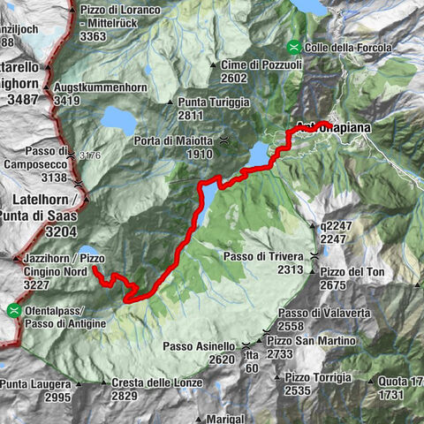 Via Antronesca | Stage 2 Antronapiana - Cingino bivouac