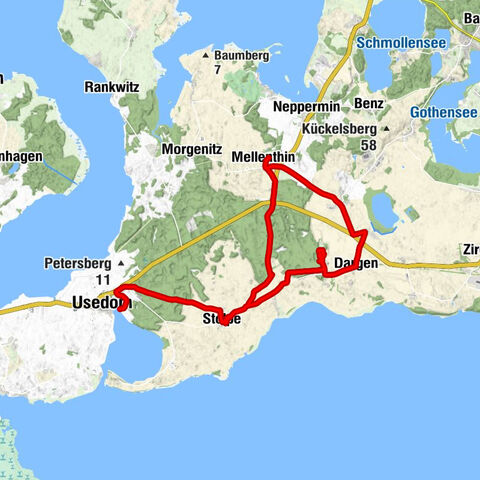 Von Usedom nach Wisentgehege