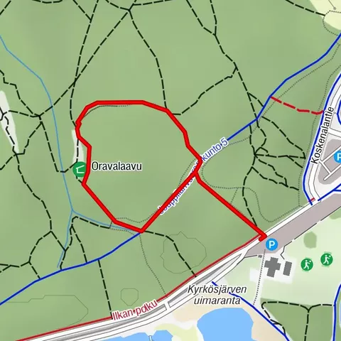 Oravapolku Trail