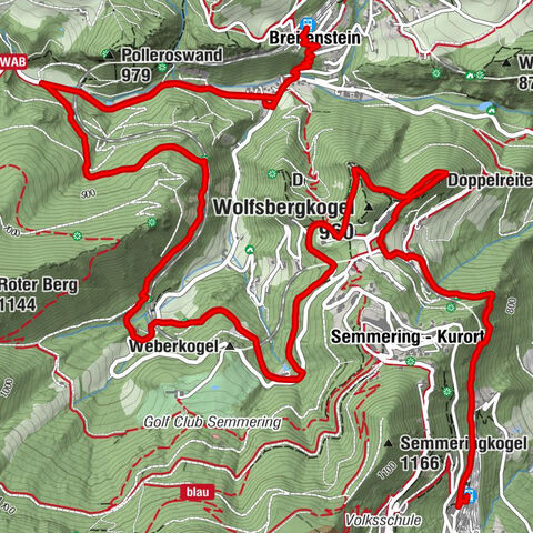 Vom Semmering nach Breitenstein am Bahnwanderweg (September 2023)
