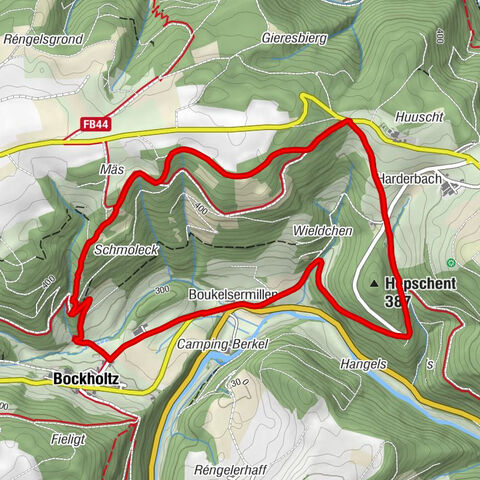 5,9km Bo Bockholz, Goesdorf, Luxemburg
