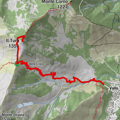 VALLO TORINESE Passo della Croce and the Turu