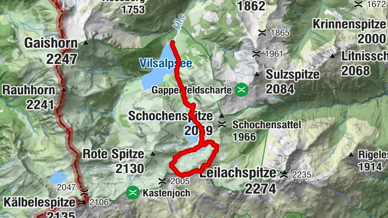 Lachenspitze in Tannheim
