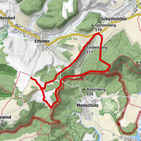 Nature Park Trail Generalsblick - Hikeable Green Belt