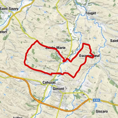 From Sainte-Marie to Escorneboeuf