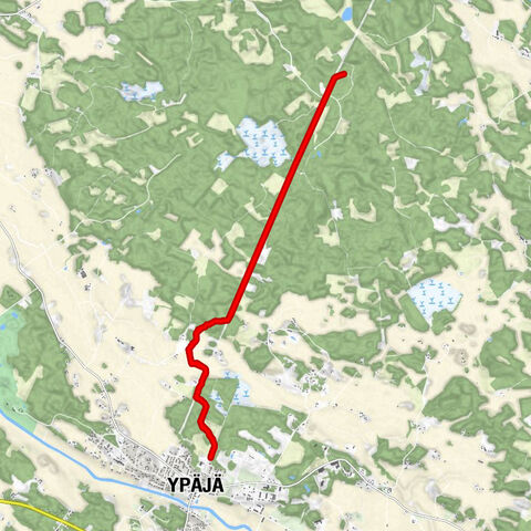 Talastuvan vaellusreitti