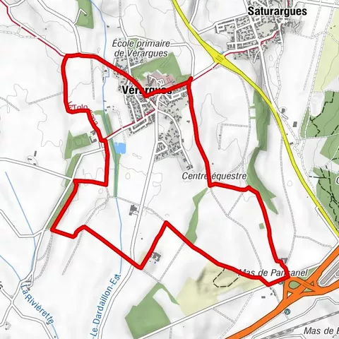 HIKING ROUTE OF THE CHATEAUX DU MUSCAT DE LUNEL - LABELED FFRANDONNÉE®