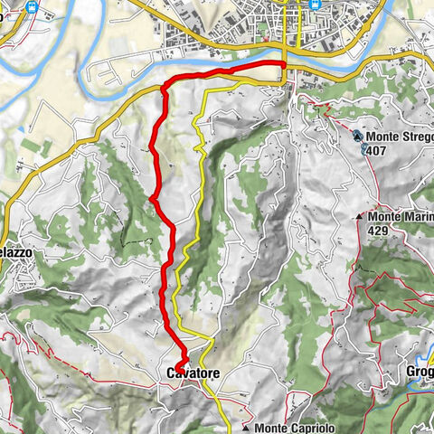 Sentiero Acqui Terme - Cavatore - Sentiero 537 in camminata