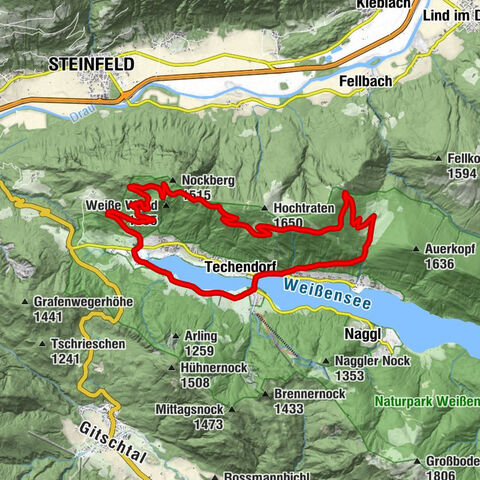 Weiße Wand - Alm hinterm Brunn