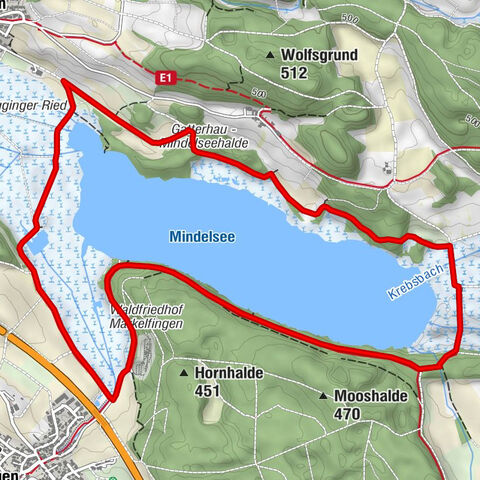 Mindelsee-Runde