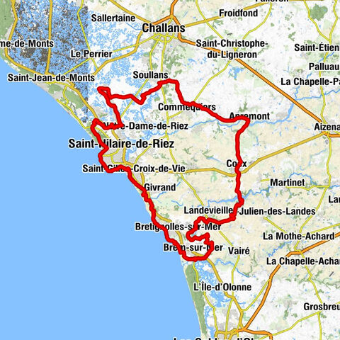 BOUCLE N°27 - TOUR DU PAYS DE ST GILLES