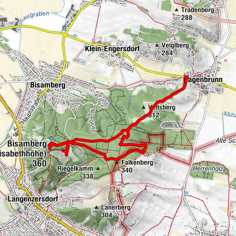 Zu Silvester von Hagenbrunn auf den Bisamberg - Angelos Touren