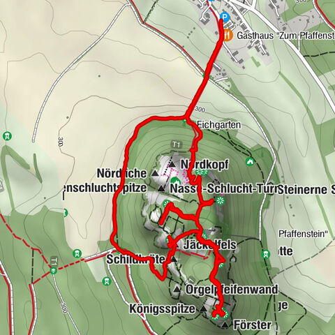 Pfaffenstein Sachsen/Deutschland