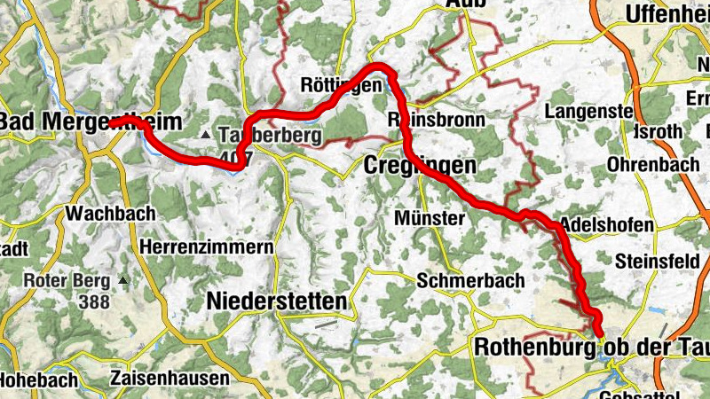 Car-Free Sunday in the southern Taubertal 2024