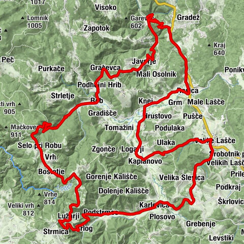 po velikolaški poti