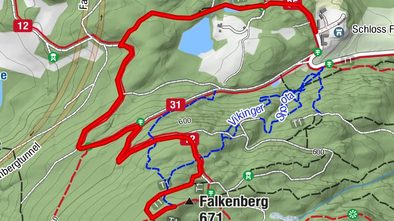 Falkenberg Bike Trails - Transfer lang