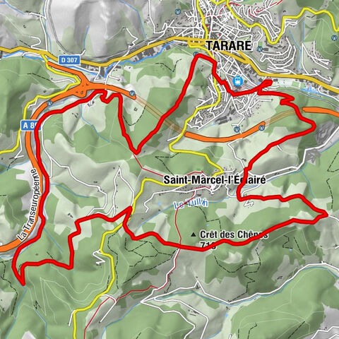 Circuit 11 Le Réyné - Grande boucle