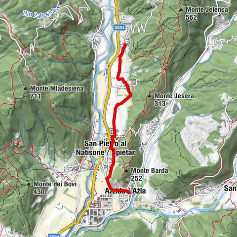 10 thousand steps of health FVG - SAN PIETRO AL NATISONE - route 1