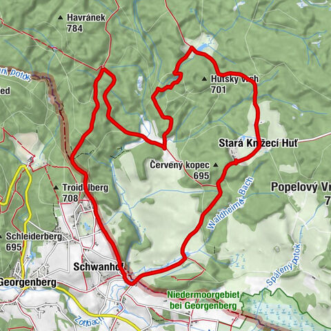 Historischer Rundwanderweg Bayern/CZ