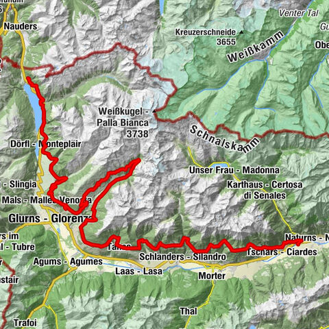 Vinschgau - Vinschger Höhenweg