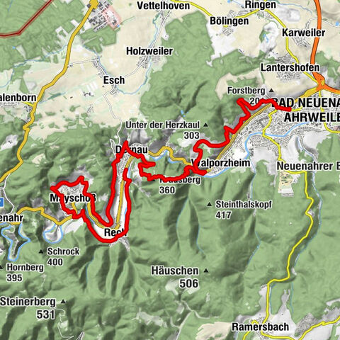 Weinwanderung Dernau nach Ahrweiler