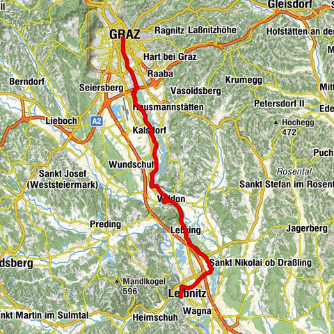 Etappe 06 Murradweg Graz - Leibnitz