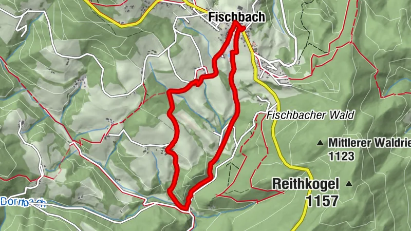 Winter- und Schneeschuhwanderung dem Fischbach entlang, Fischbach