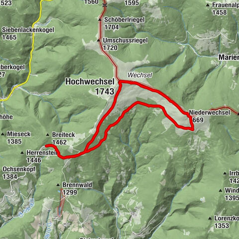 Hochwechsel-Runde, Waldbach-Mönichwald