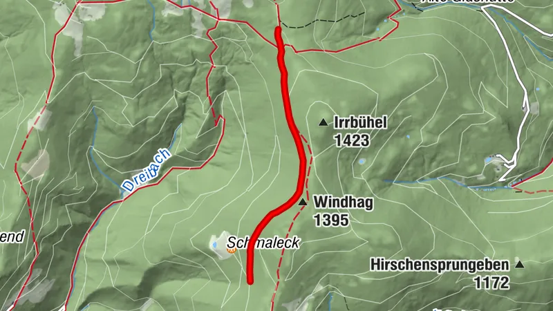 Steirische Wexl Trails - Windhang Route